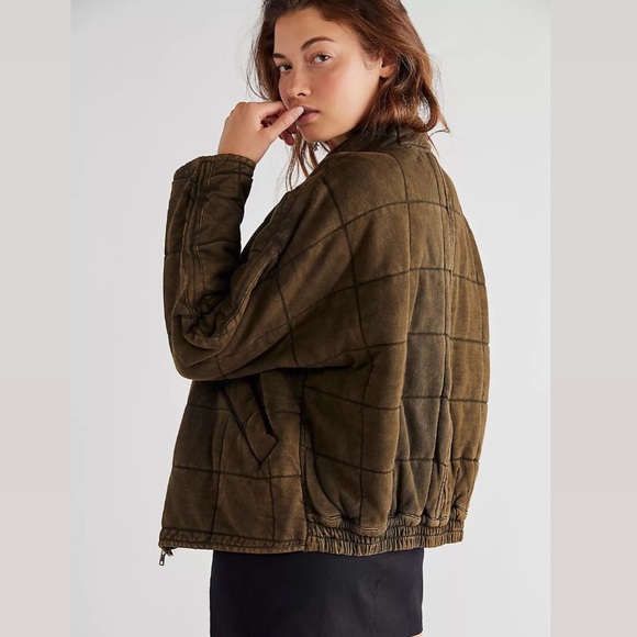 Free People Dolman Quilted Knit Jacket - Picture 9 of 11